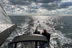 13. De lucht, het water en onze Breehorn geven ons hier het gevoel dat we leven. 