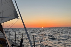 8. Zonsondergang op de Noordzee